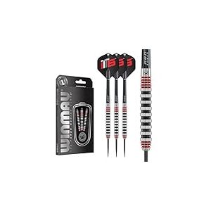 WINMAU Darts Fléchettes Adulte Unisexe, Rouge, 24 g