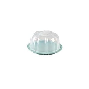 Nordic Ware Cloche &agrave; G&acirc;teau pour Conservation et Transport, Cloche G&acirc;teau Transparente en Plastique Durable, Support pour G&acirc;teau Fabriqu&eacute; aux &Eacute;tats-Unis, Couleur : Bleu
