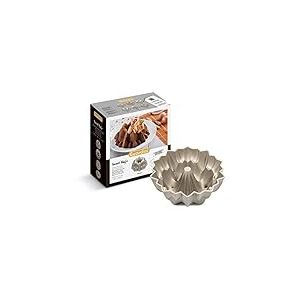 Guardini, Moule à gâteau Cascade Ø 24 cm, aluminium moulé sous pression, Champagne et Bronze, ligne Sweet Magic