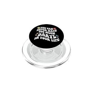 Retro Groovy, Vous ne Pourrez jamais Avoir trop de Daryl dans Votre Vie PopSockets PopGrip pour MagSafe