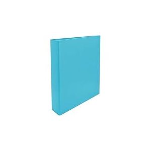Raylu Paper - Classeur A4 avec 4 Anneaux en D de 40 mm, Classeur A4 Rigide pour le Rangement de Documents, Format A4 33,5 cm de Haut par 26 cm de Large et un Dos de 6 cm d'Épaisseur (Bleu Clair)