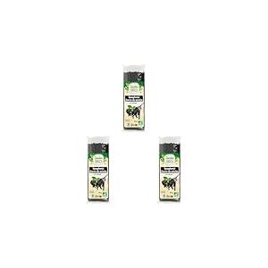 Jardin BiO &eacute;tic - Spaghetti &agrave; l'encre de seiche - bio - Sal&eacute; - Certifi&eacute; AB - Sachet de 500g (Lot de 3)
