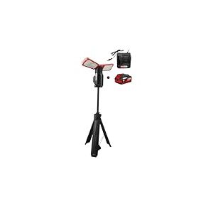 KS TOOLS - 150.4358F-A1 - Projecteur de chantier - projecteur sur batterie 3000 lumens - lampe de chantier - avec batterie et chargeur