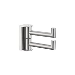 Angle Simple Crochet pivotant pour serviette en acier inoxydable SUS 304 pour salle de bain, peignoir, manteau pliable, nickel bross&eacute;