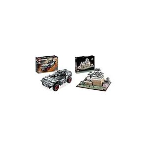 LEGO 42160 Technic Audi RS Q e-tron, Voiture de Rallye Télécommandée, Maquette Off-Road Dakar & 21060 Architecture Le Château d'Himeji,Kit de Construction de Maquette pour Adultes
