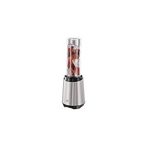 Russell Hobbs Blender & Mixeur Smoothie [Puissant & facile] Mix & Go (multifonction, 23500 tr/min, bouteille portable 600ml, sans BPA, démarrage auto. par pression, lame robuste en inox) 23472-56