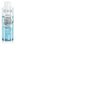 Delia Cosmetics - Clean Skin - Démaquillant biphasé visage et contour des yeux - Pour tous types de peau - Élimine le maquillage waterproof - Non irritant - Formule végétalienne - 200ml