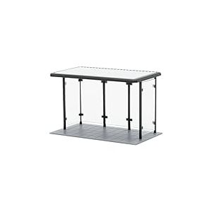 Kibri 38179 H0 Arr&ecirc;t de Bus avec Toit Plat