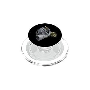 Turbo Car Boost Turbocompresseur E85 Intercooler Racing PopSockets PopGrip pour MagSafe
