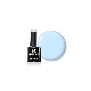 Bluesky Bluesky Gel Polon, Diamond Spice, BLZ6, 10 ml, gel tremper de vernis à ongles, rouge, orange, paillettes néon (lampe UV / LED Curing requise) (X)