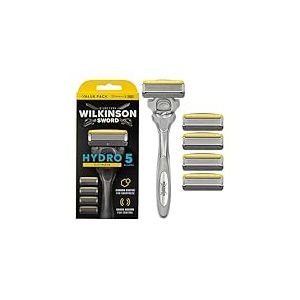 Wilkinson Sword Hydro 5 Skin Protection Advanced Starter Rasoir + 4 Lames de Rechange