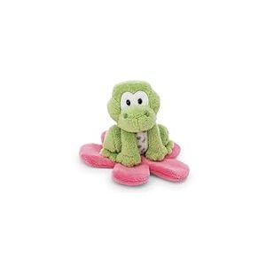 NICI 62280 Grenouille Fridolin en peluche sur n&eacute;nuphar, 7 cm, verte, douce, adorable jouet &agrave; c&acirc;liner et &agrave; jouer, excellente id&eacute;e de cadeau pour enfants et adultes, Vert