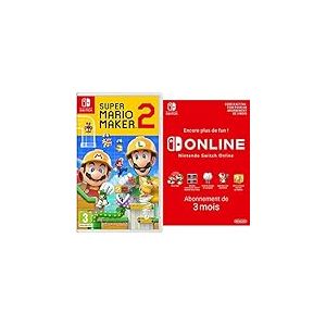 Super Mario Maker 2 [Nintendo Switch] + Switch Online 3 Mois [Download Code]