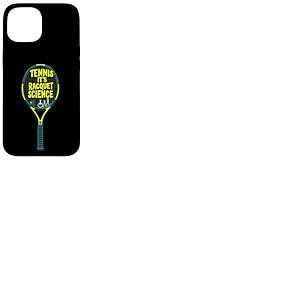 Science de la raquette de tennis Coque pour iPhone 15