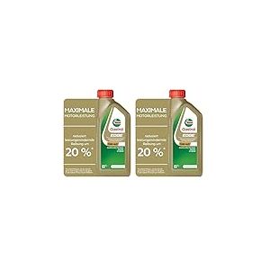 CASTROL EDGE 5W-40, Huile Moteur, 1L, bianco (Lot de 2)