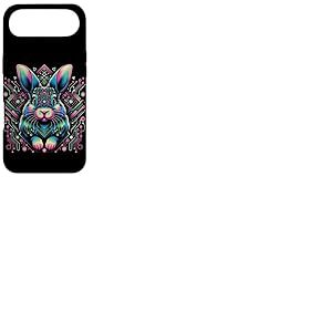 Vaporwave Lapin Lapin Cyberpunk Art ann&eacute;es 80 90 Style r&eacute;tro Coque pour iPhone Air