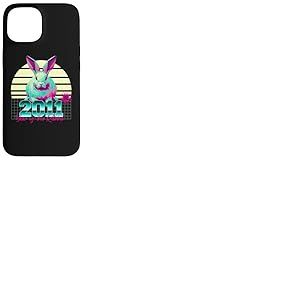 2011 Année du Lapin Anniversaire 80s Zodiaque Chinois rétro Coque pour iPhone 15