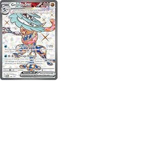 Pokemon Greninja ex 198/167 - Mascarade Cr&eacute;puscule - Carte Pok&eacute;mon Full Art - Secret Rare
