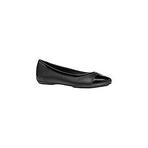 Geox Femme D Charlene B Ballet Flat, Noir, 38 EU