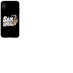 Sax Appeal – Saxophone amusant pour amateurs de musique de jazz Coque pour iPhone XS Max