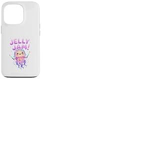 Jelly Jam &ndash; Conception de Musique oc&eacute;anique de m&eacute;duses de Coque pour iPhone 13 Pro