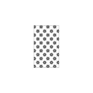 Vaessen Creative Mini Pochoir pour Gaufrage, &Eacute;toile &agrave; Huit Branches, pour Ajouter de La Texture et de La dimension &agrave; des Pages de Scrapbook, Cartes et Autres Loisirs Cr&eacute;atifs sur Papier