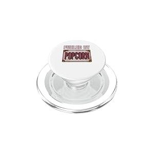 Fueled by Popcorn Design Rétro Movie Lover PopSockets PopGrip pour MagSafe