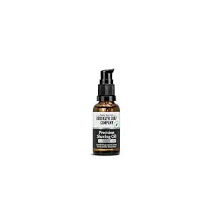 Brooklyn Soap Company, Huile de Rasage Précision 30 ml - Huile de Rasage pour une Rasage Précis des Contours & de la Barbe - Huile à Barbe avec Huile de Ricin & Menthol