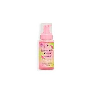 I Heart Revolution Watermelon Crush Shower Foam, Mousse de Douche à l’Acide Hyaluronique & Extrait de Pastèque, Vegan & Cruelty-Free, 250ml