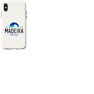 Mad&egrave;re Portugal | Mad&egrave;re Portugal Retro Wave A5X Coque pour iPhone X/XS