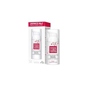 Hada Labo Tokyo White Concentrated Water Serum Lock-in-Moist 30 ml - Serum Acide Hyaluronique - Soins Pour Le Visage - Sérum Visage