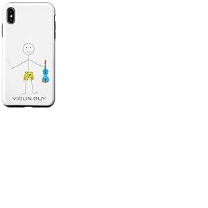Violon pour Homme drôle, Cadeaux de Musicien Coque pour iPhone XS Max