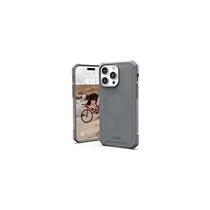 URBAN ARMOR GEAR UAG [Version Mise &agrave; Jour] Compatible avec iPhone 15 Pro Max 6,7" Essential Armor Silver Aimant int&eacute;gr&eacute; Compatible avec MagSafe Charging Coque de Protection Robuste de qualit&eacute;