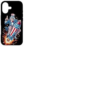 Fus&eacute;es patriotiques pour Les Amateurs d'espace et de Feux d'artifice en Couleur am&eacute;ricaine Coque pour iPhone 17