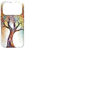 Saule pleureur | Mosaïque colorée Coque pour iPhone 17 Pro