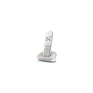 Philips XL4901S/3 - Téléphone DECT - Téléphone Seniors sans Fil avec 2 Combinés - Grandes Touches - Boost de Volume - Compatibilité des Aides Auditives - Blanche