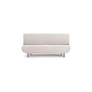ECOMMERC3 Housse de canapé 3 Places clic-clac Super élastique - Couleur écru, idéale pour canapé-lit, clic-clac ou Livre, Respirante et Facile à Installer