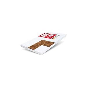 FDM Baby Coco Matelas pour Enfants 80x140 cm Mousse à Mémoire de Forme Coco Épaisseur 8 cm Fermeté H2 H3 Matelas à Deux Faces Housse Lavable Oeko-TEX Hypoallergénique