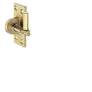 Alberts 318239 Gond &agrave; visser | r&eacute;glable de 20 mm | passiv&eacute; | cote axe &Oslash;13 mm | platine 105 x 45 mm