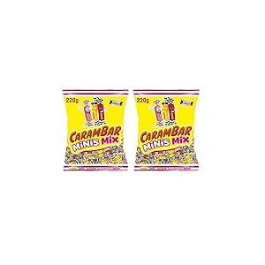 Carambar Bonbons Minis Mix 220 g (Lot de 2)