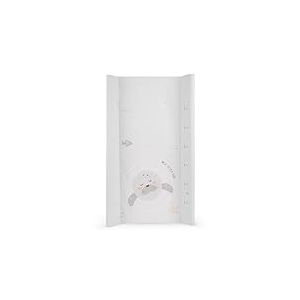 Matelas a langer pour b&eacute;b&eacute; KikkaBoo SEALLY ME, matelas a langer en PVC souple 80x50 cm, imperm&eacute;able et portable, gris