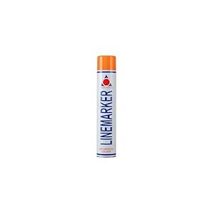 Aerosol Solutions Peinture de Marquage Chantier – Bombe Orange 750 ml, Aérosol de Traçage Construction, Route, Sol – Pack de 1