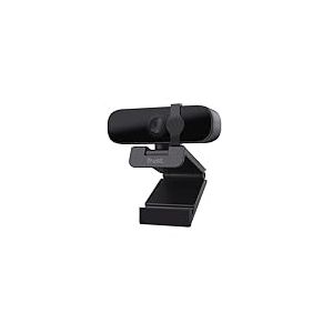 Trust Oran Webcam 1080p avec Micro et Filtre de Confidentialité, Webcam USB Mise au Point Fixe 30 FPS, 85% Plastique Recyclé, Web Camera pour Ordinateur Portable Mac Windows Zoom Teams