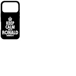T-Shirt &agrave; Capuche Keep Calm Ronald Coque pour iPhone 17 Pro