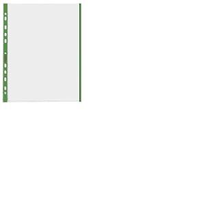 Favorit 100460031 – Enveloppes transparentes, perforées universelles, 21 x 29,7 cm, vert