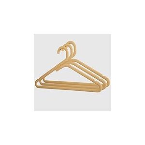 La Briantina Lot de 3 cintres d'armoire Cygne en Plastique, très légers et Peu encombrants, Largeur 42 cm, Couleur aléatoire, Lot de 3