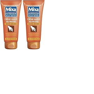 Mixa Intensif Peaux S&egrave;ches Cr&egrave;me Mains Nutritive 100 ml (Lot de 2)