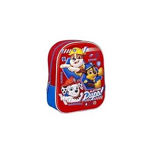 CERDÁ LIFE'S LITTLE MOMENTS Sac à Dos Scolaire Pat' Patrouille - Fermeture Éclair - 25x31x10 cm - Cartable pour Enfant avec Détails 3D - Bretelles Rembourrées - Produit Original Conçu en Espagne