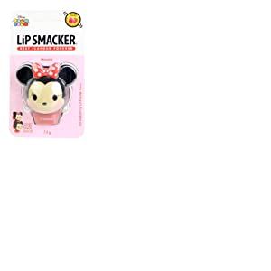 Lip Smacker - Collection Tsum Tsum - Baume &agrave; L&egrave;vres Minnie Mouse - Go&ucirc;t Fraise - Cadeau Original pour vos Amis - Emballage Individuel
