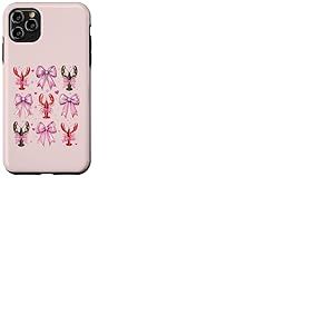 Écrevisse écrevisse, Fille, Coquette, nœud Rose, Maman Coque pour iPhone 11 Pro Max